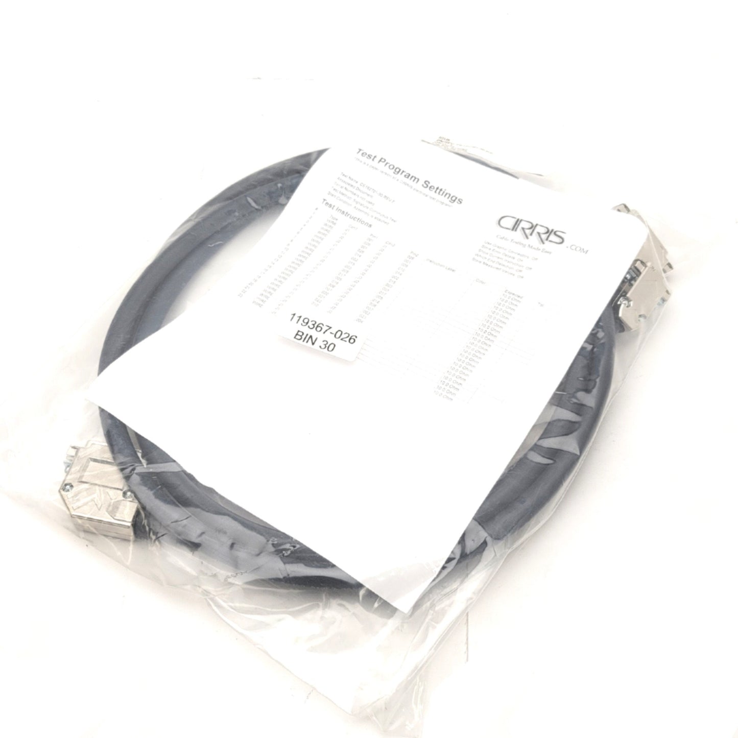 New Aerotech Igus 630D1839-4 Configured Brushless Motor/Stage Feedback Cable 3-Meter