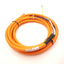 Used Allen Bradley 2090-CSWM1DF-18AF10 Kinetix Motor Cable Power/Feedback 17' *Leads