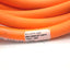 Used Allen Bradley 2090-CSWM1DF-18AF10 Kinetix Motor Cable Power/Feedback 17' *Leads