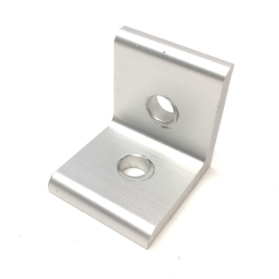 Used Lot of 6 Aluminum Extrusion Inside 90° Angle Corner Brackets 2-Holes, 40x40x40mm