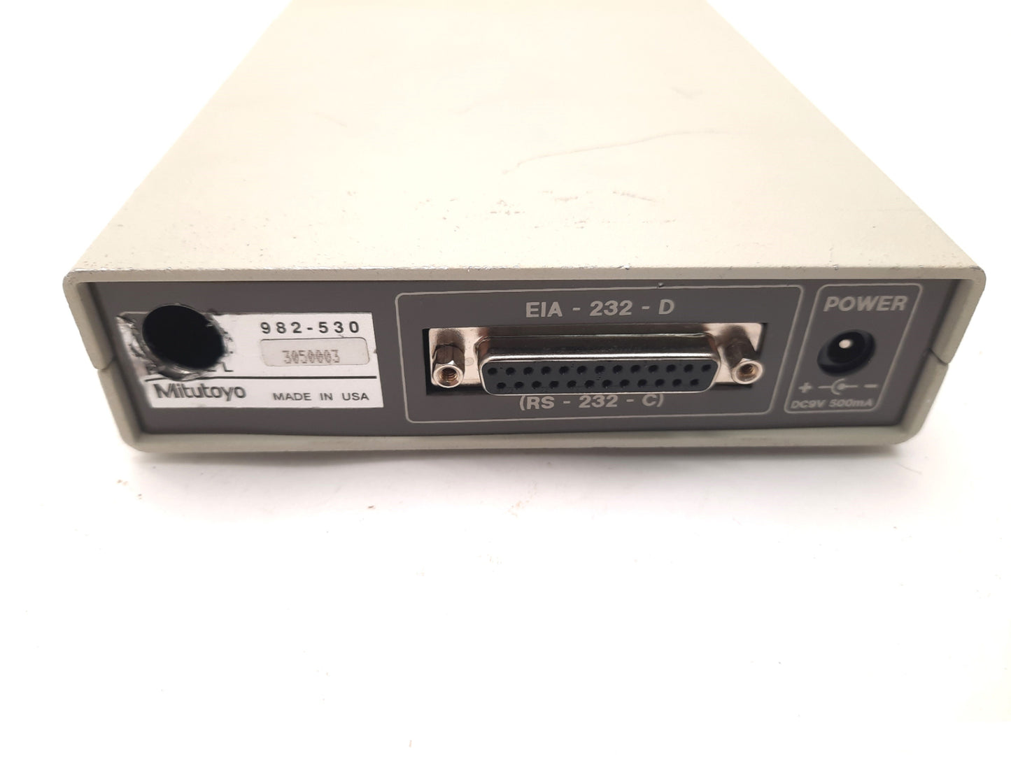 Used Mitutoyo 982-530 UP-1 Universal Port 9VDC Center Negative