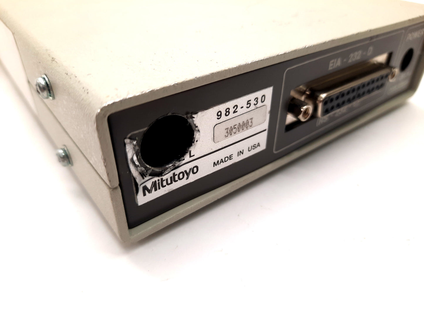 Used Mitutoyo 982-530 UP-1 Universal Port 9VDC Center Negative