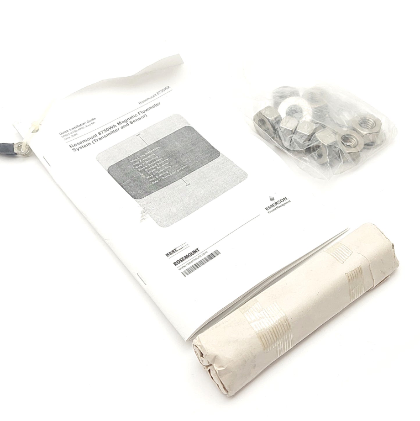 New – Open box Rosemount 8750WA32EST1A1WTSA010 Flowmeter 1"Pipe 30ft/sec 4-20mA/Pulse 90-250VAC