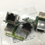 New – Open box Lot of 4 Phoenix Contact VS-08-BU-RJ45-5-F/BU RJ45 CAT5e Socket Inserts, 8-Pos