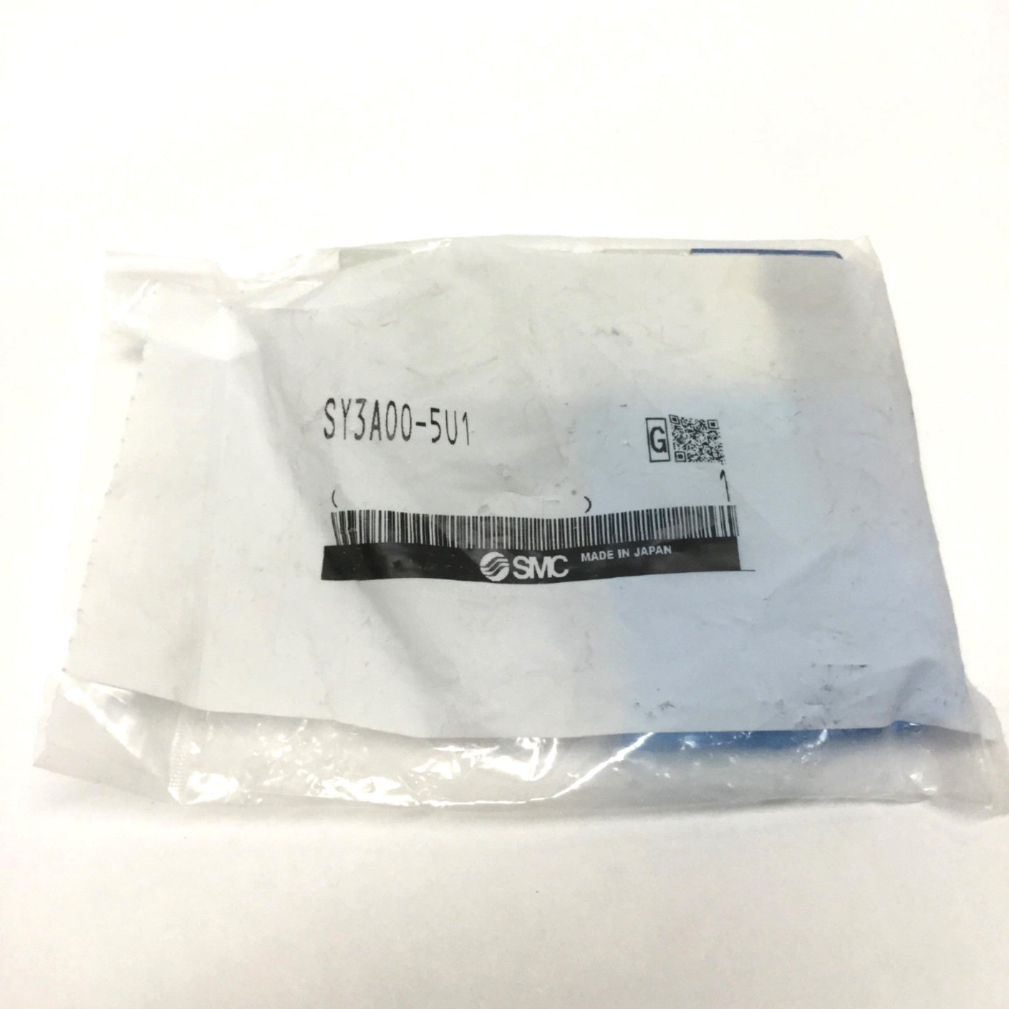 New SMC SY3A00-5U1 Double Solenoid Control Valve, 4-Position Dual 3-Port, NC, 24VDC