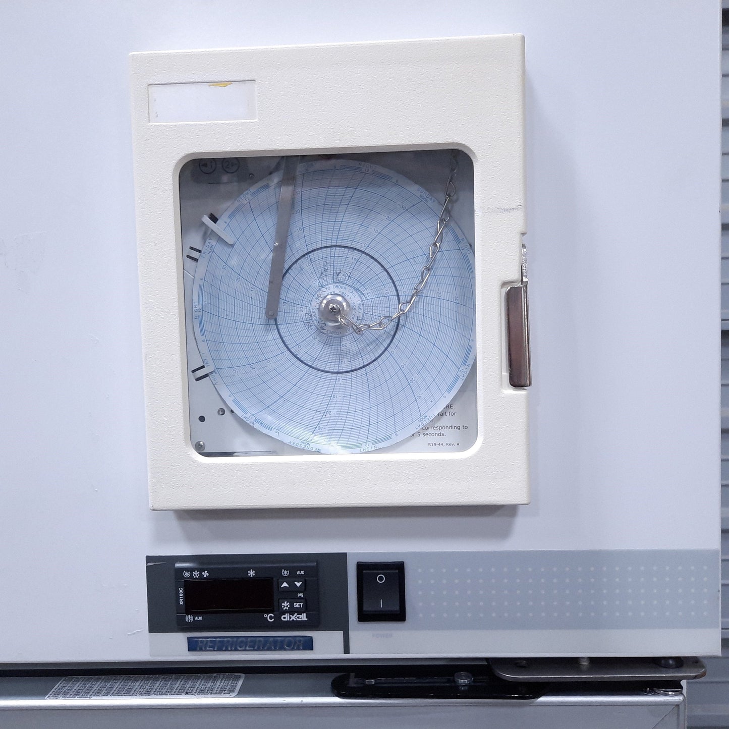 Used Nor-Lake Scientific C-NSPR522WWG/0 Double Door Lab Refrigerator W/ Keys For Lock