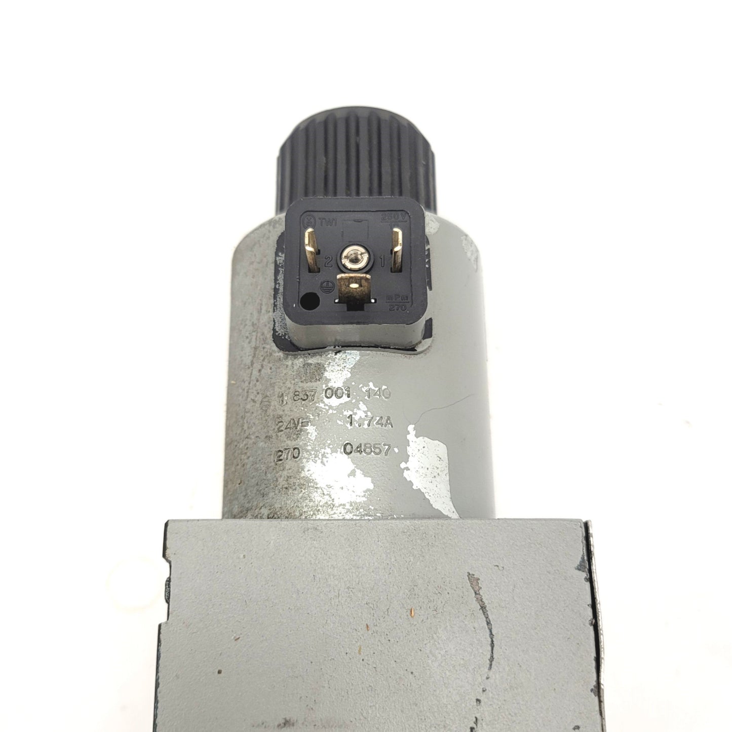 Used Bosch Rexroth 081WV10P1V1001WS024/00D51 Directional Control Valve 24VDC