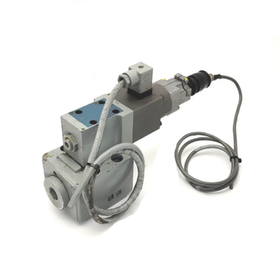 Used Bosch Rexroth 1 837 001 206 Proportional Pressure Relief Valve 12V