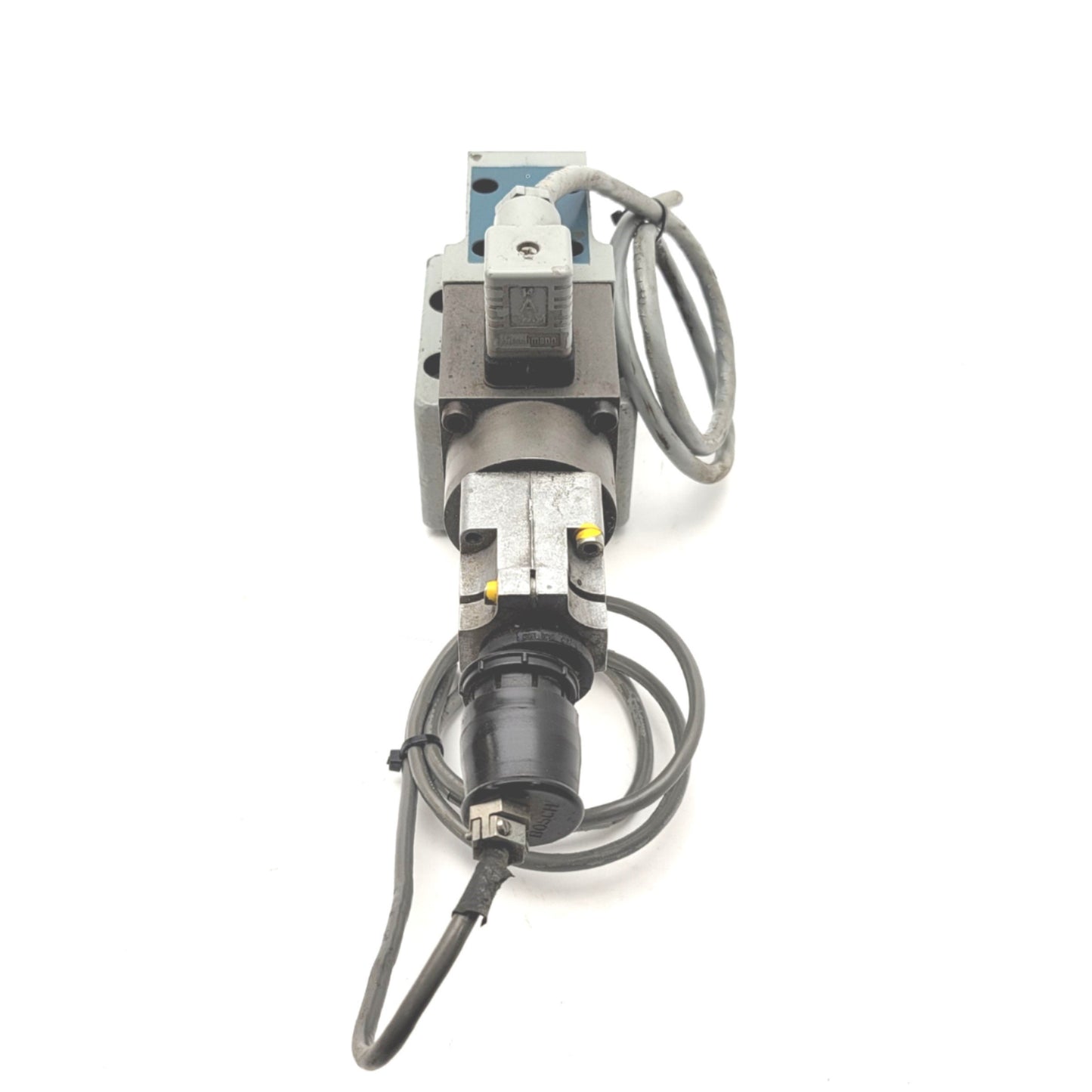 Used Bosch Rexroth 1 837 001 206 Proportional Pressure Relief Valve 12V