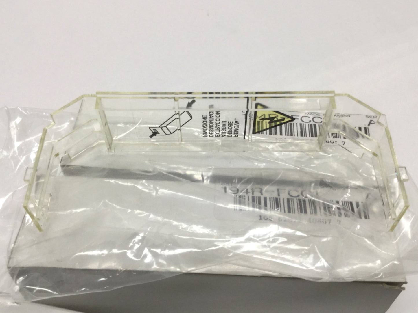 New Lot of 3 Allen Bradley 194R-FCC1 Disconnect Switch Fuse Covers, 1-Pole