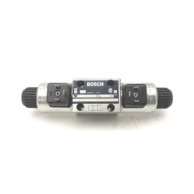 Used Bosch Rexroth 9810231433 Directional Control Valve 4,600psi Max, 24VDC