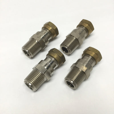 New – Open box Lot of 4 Hawke 121 O Industrial Brass Cable Glands 1/2" NPT Thread, 6.5-11.9mm