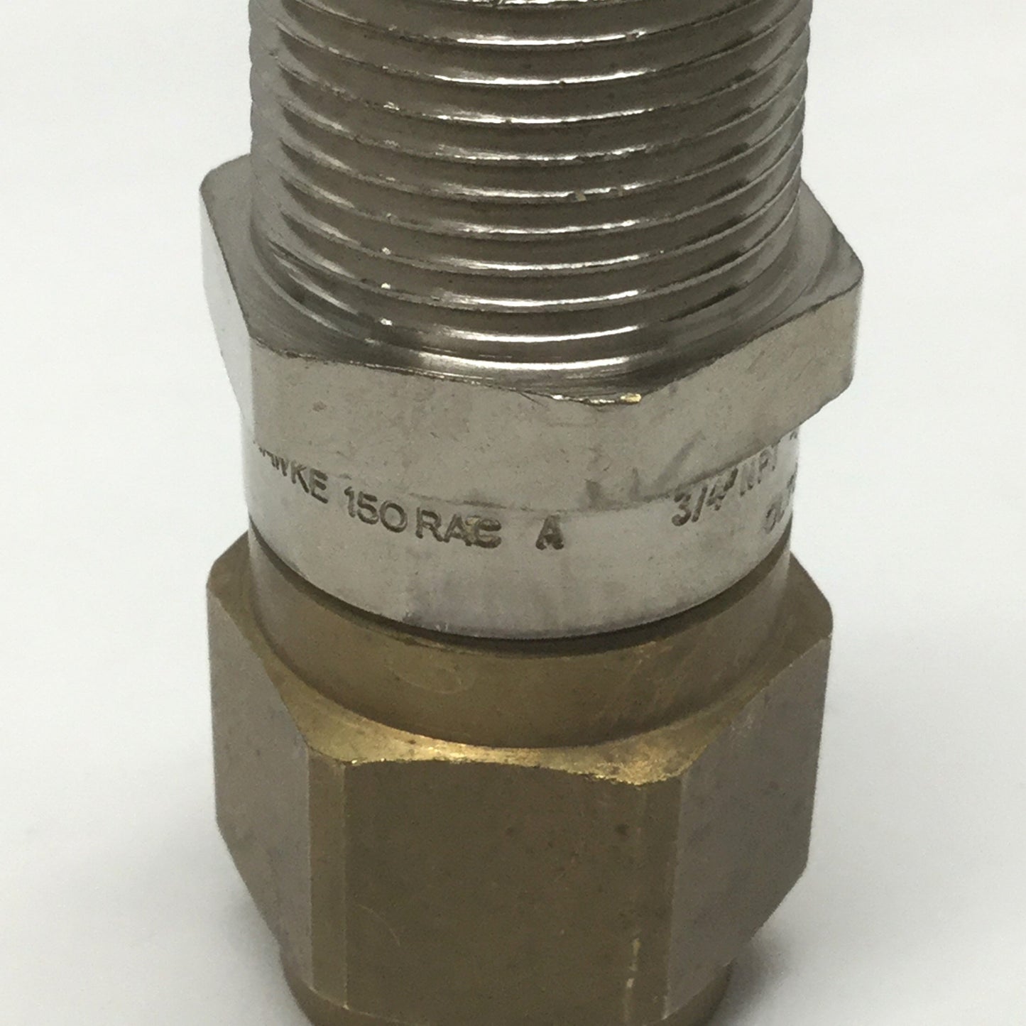 New – Open box Hawke 150/RAC A Industrial Brass Cable Gland 3/4" NPT Thread, 14.3mm/20.5mm