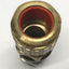 New – Open box Hawke 153 B X Industrial Brass Cable Gland 1" NPT Thread, 16.9-26mm