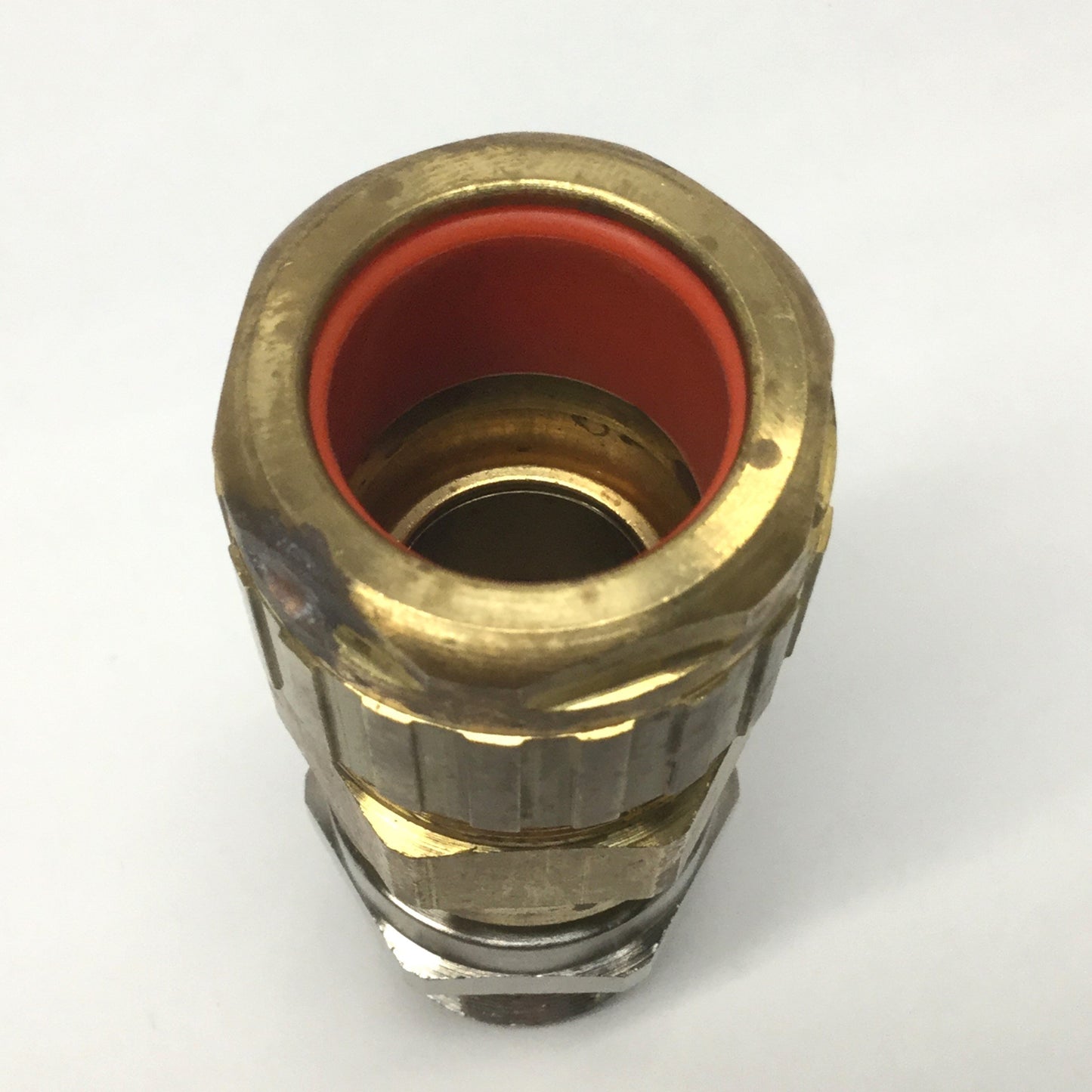 New – Open box Hawke 153/RAC B Industrial Brass Cable Gland 1" NPT Thread, 16.9-26mm