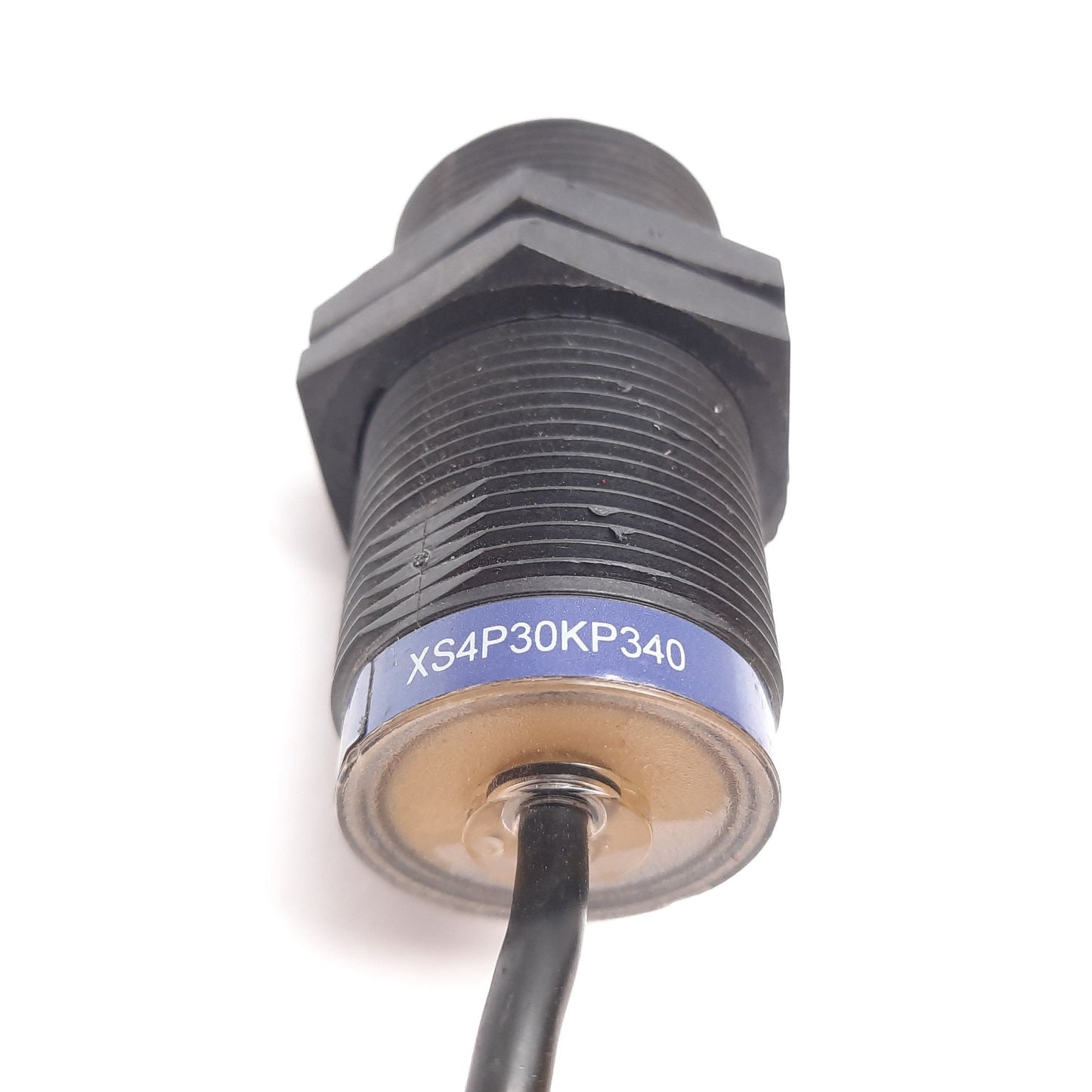 Used Telemecanique XS4P30KP340 Inductive Proximity Sensor, Range: 15mm, PNP NPN, 70mm