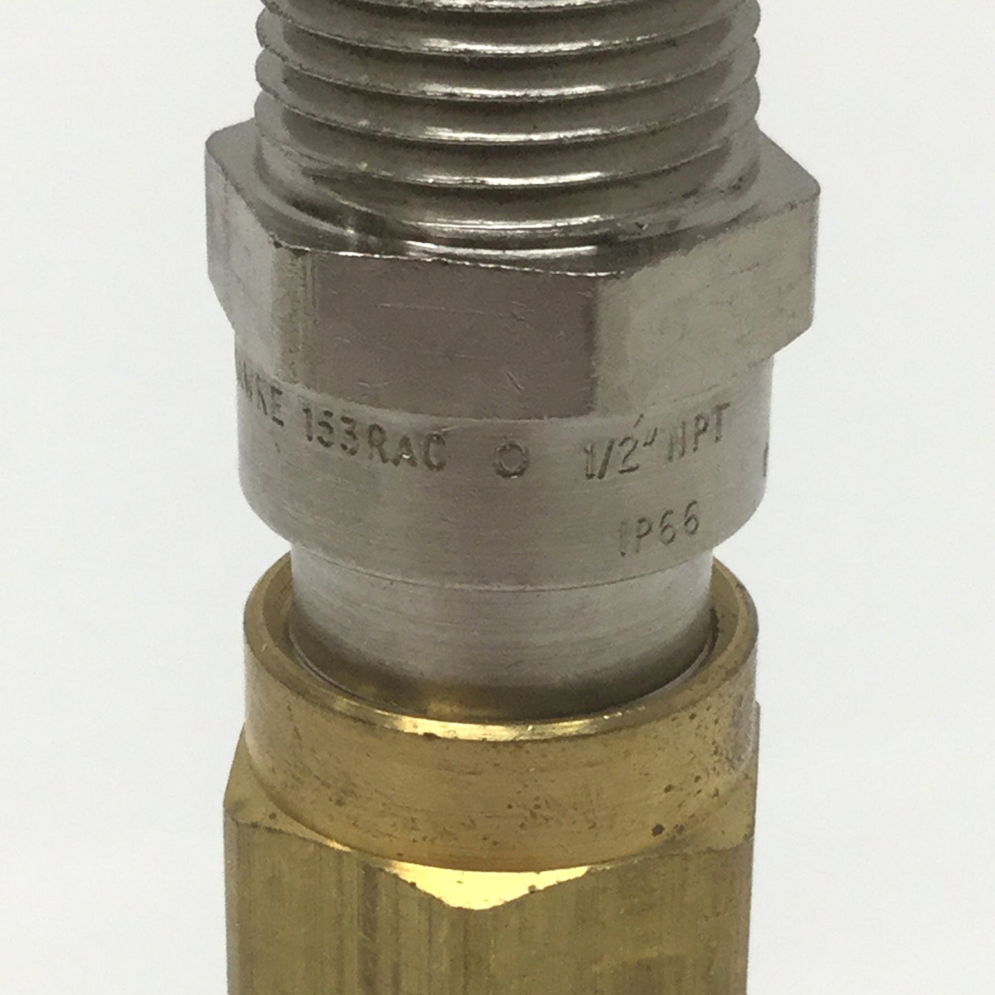 New – Open box Hawke 153/RAC O Industrial Brass Cable Gland 1/2" NPT Thread, 9.5-16mm