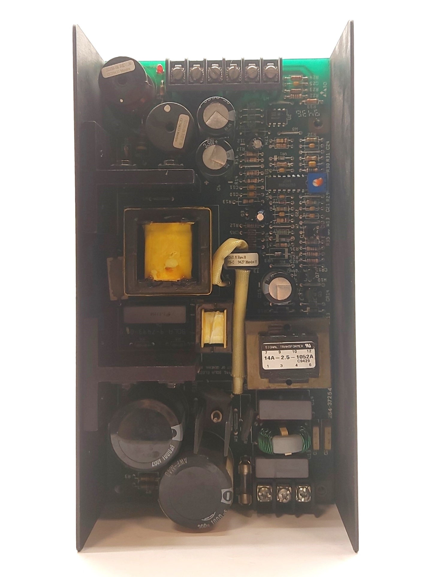 Used Sola 86-24-310 Power Supply Out: 24VDC 10A In: 115/230VAC 50/60Hz 9¼ x 4⅞ x 3⅛"