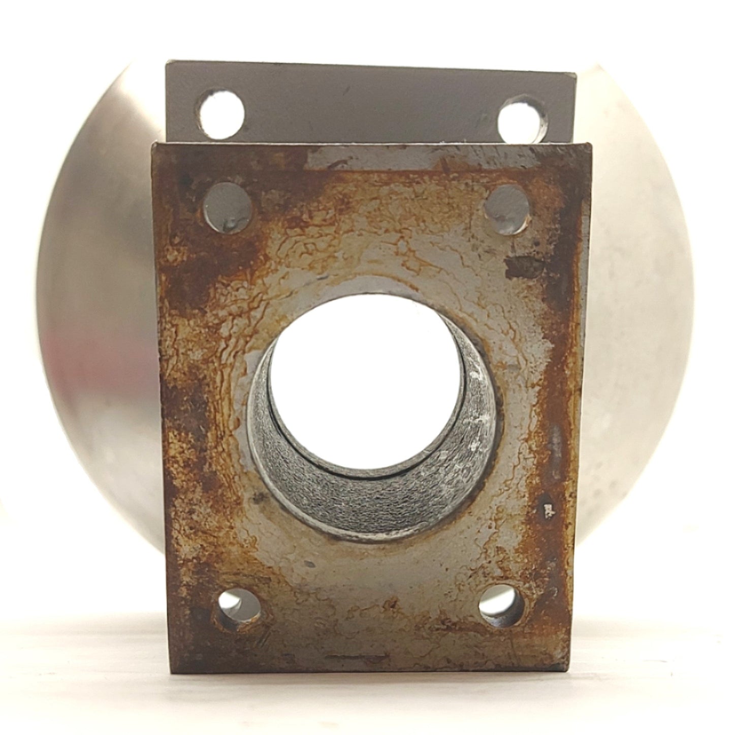 Used Stainless Steel Hopper/Feeder ,11¾" to 1?", 17 7/16" Tall, 3 x 2" C2C Mount