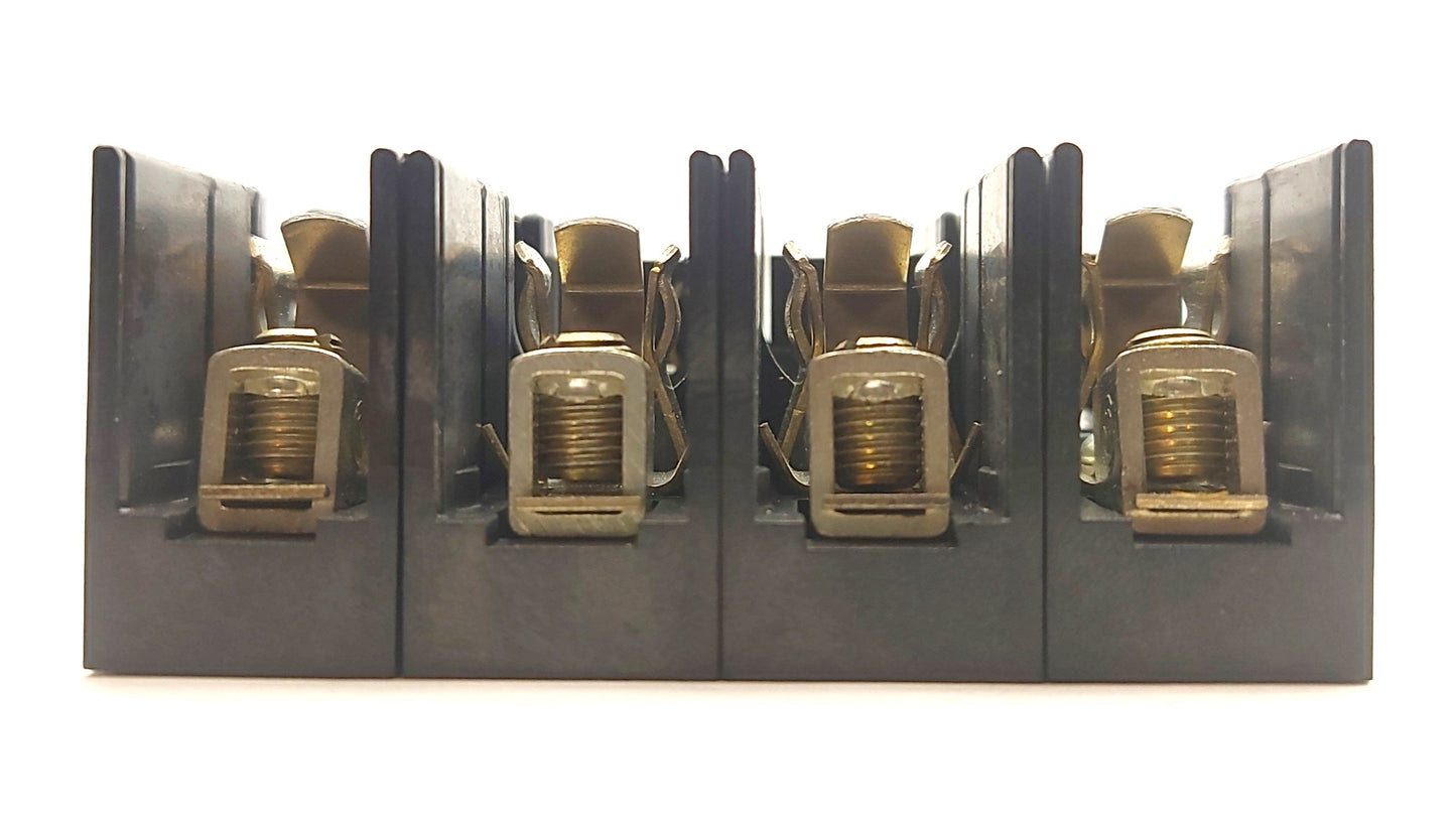 Used Lot of 4 Littlefuse L60030C-1C Fuse Holder/Block, Class CC, CM, CD, Midget, 30A
