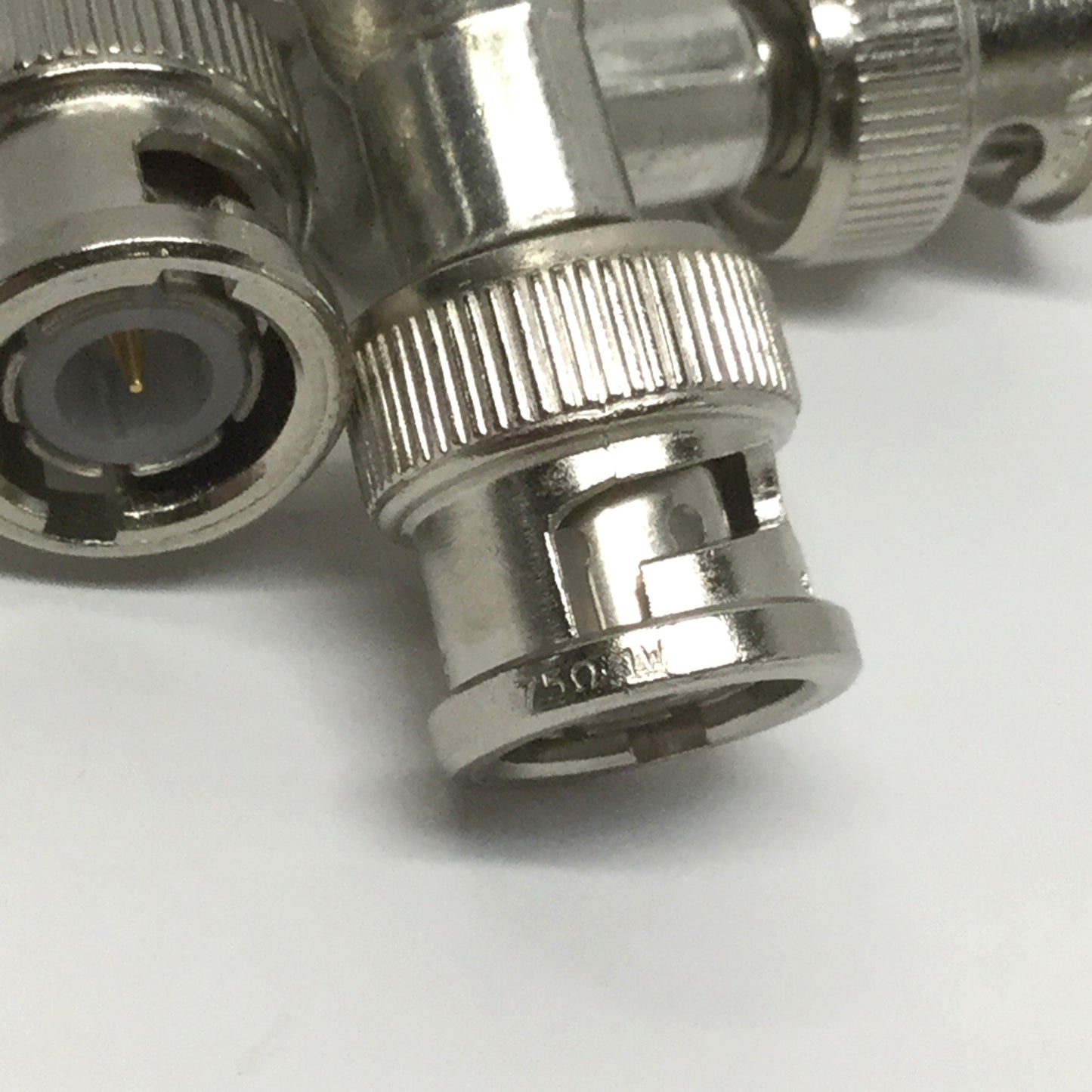 New Lot of 4 Tyco X1786XT/A BNC Coaxial Trunk Terminator 75 Ohm for AB ControlNet