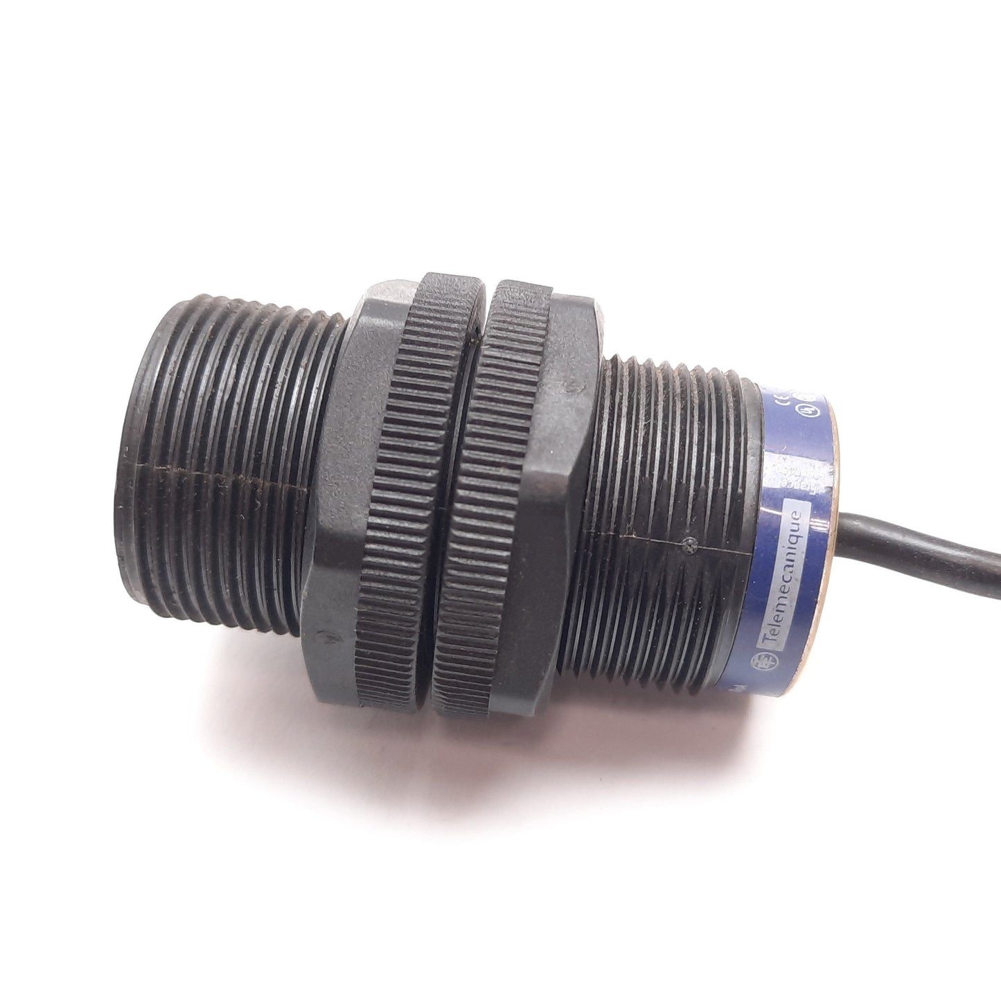 Used Telemecanique XS4P30KP340 Inductive Proximity Sensor, Range: 15mm, PNP NPN, 1.4m