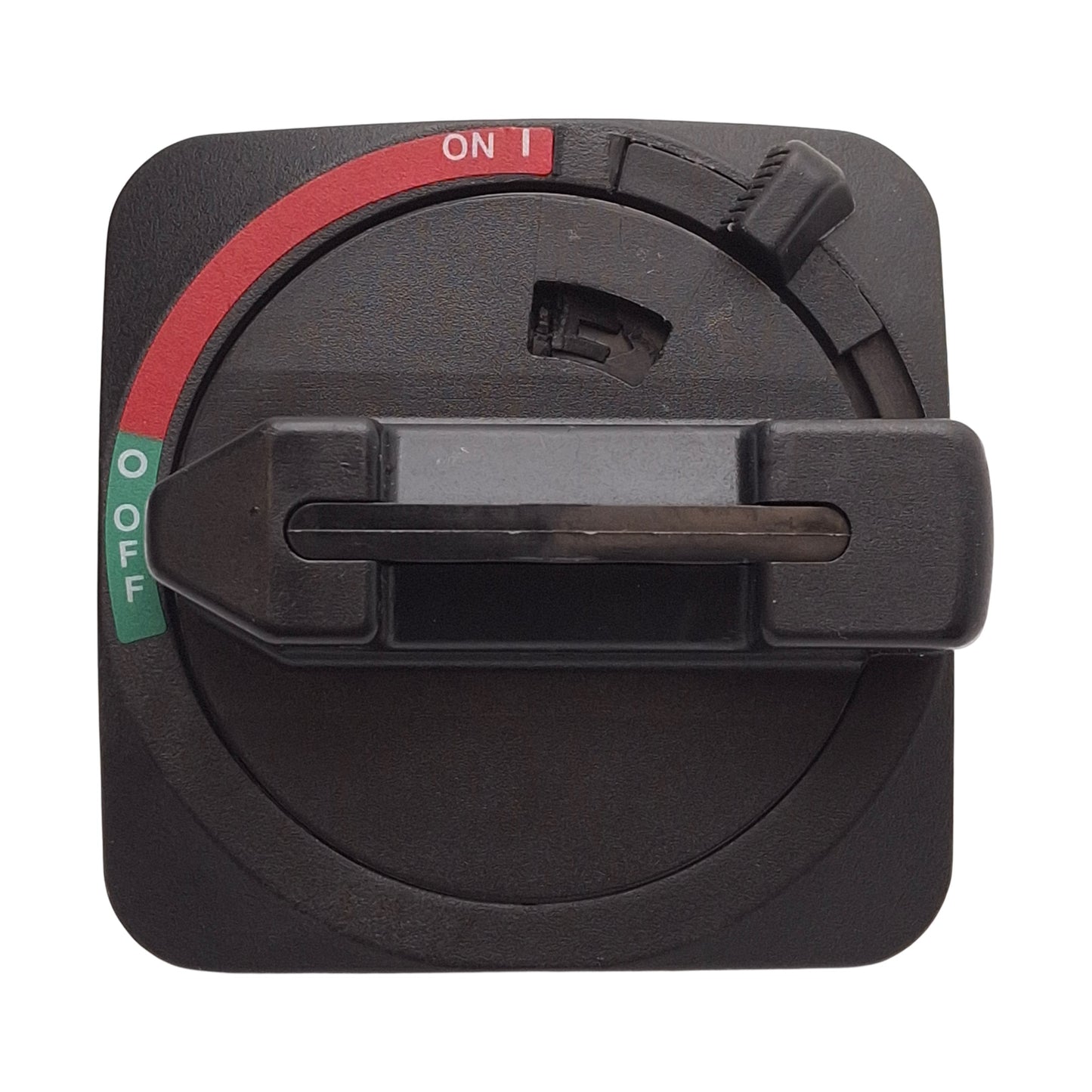 Used Allen Bradley 194R-HS4 Disconnect Rotary Switch Handle, Black, 2-Position, 90°