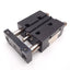 Used Pneumatic Guided Cylinder, Double Acting, Bore: 0.63", Stroke: 0.5", Ports 10-32