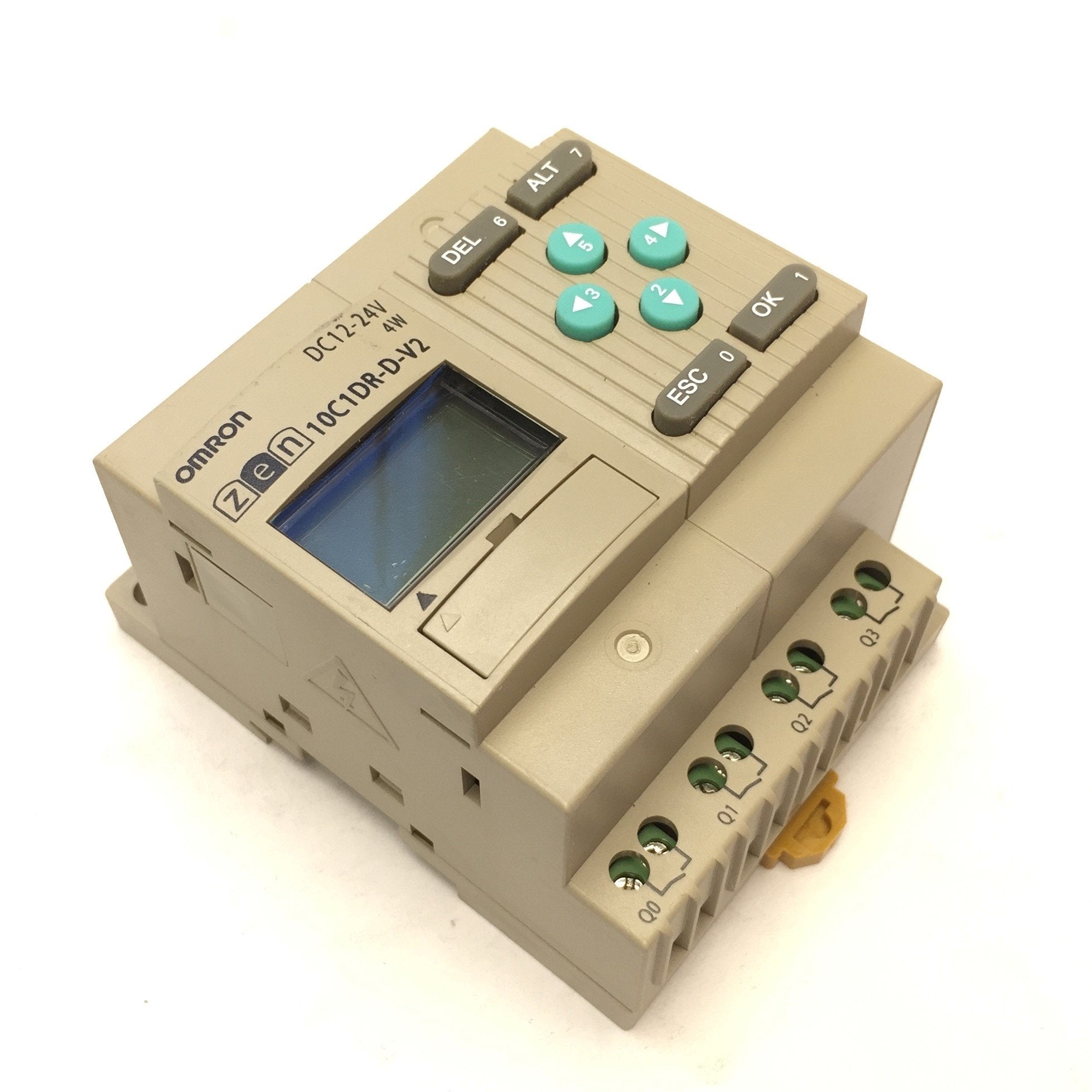 Omron ZEN-10C1DR-D-V2 Programmable Smart Relay CPU 6-Inputs 4-Outputs ...