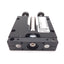 Used Tolomatic HB09 SK01 SB RT2 H-Block Cylinder, Bore 9/16", Stroke 1", Ports 10-32