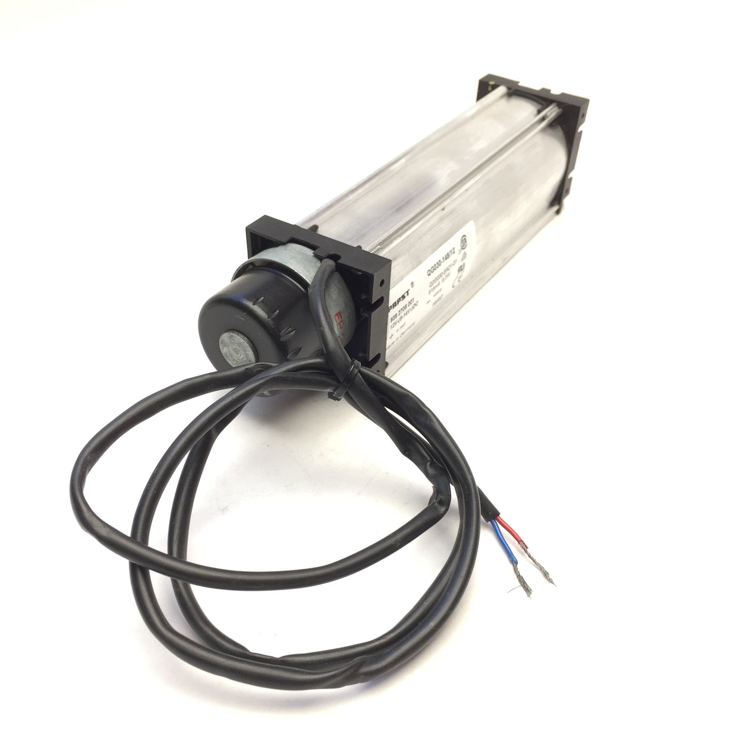 Used EBM Papst 9392708001 QG030-148/12 Cross Flow Fan 4450 U/min, 203.5x47.5x50mm 12V