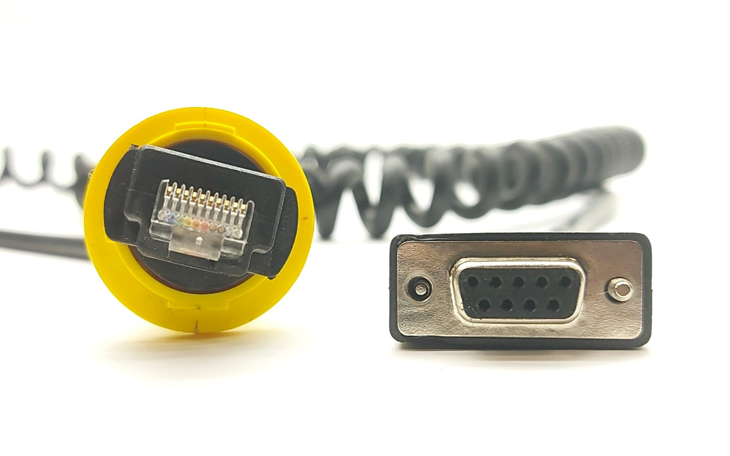 Used Cognex DM8000-RS232-05 Dataman Barcode Reader Scanner Cable, RS-232 to RJ50, 4m