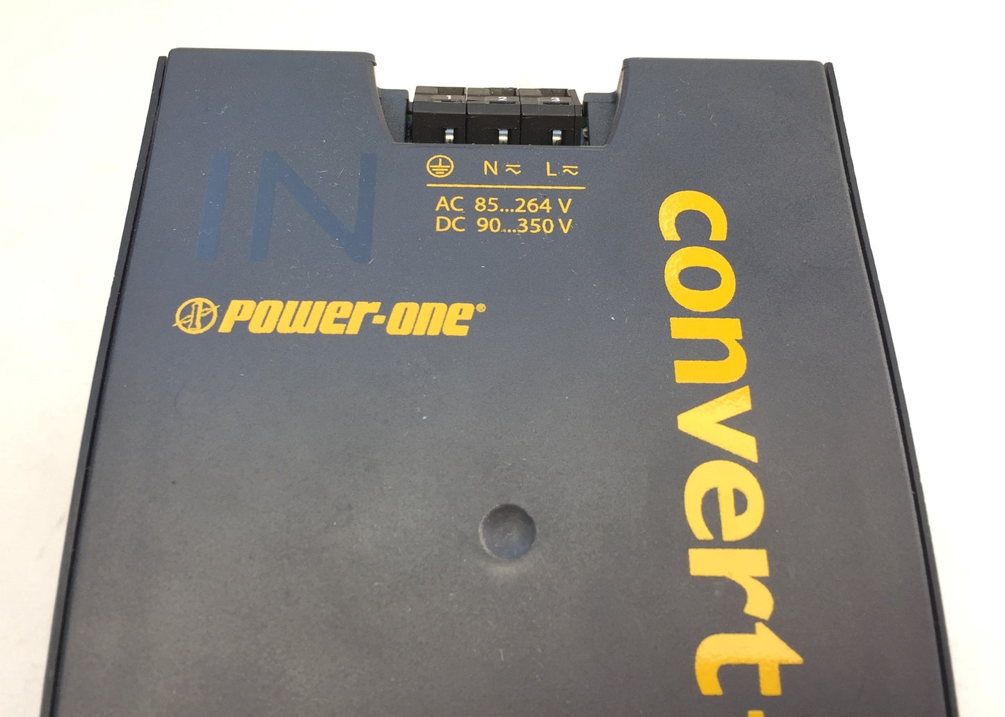 Used Power One LWN2663-6 Supply Converter, 100-240VAC/90-350VDC In, (2x) 24VDC 5A Out