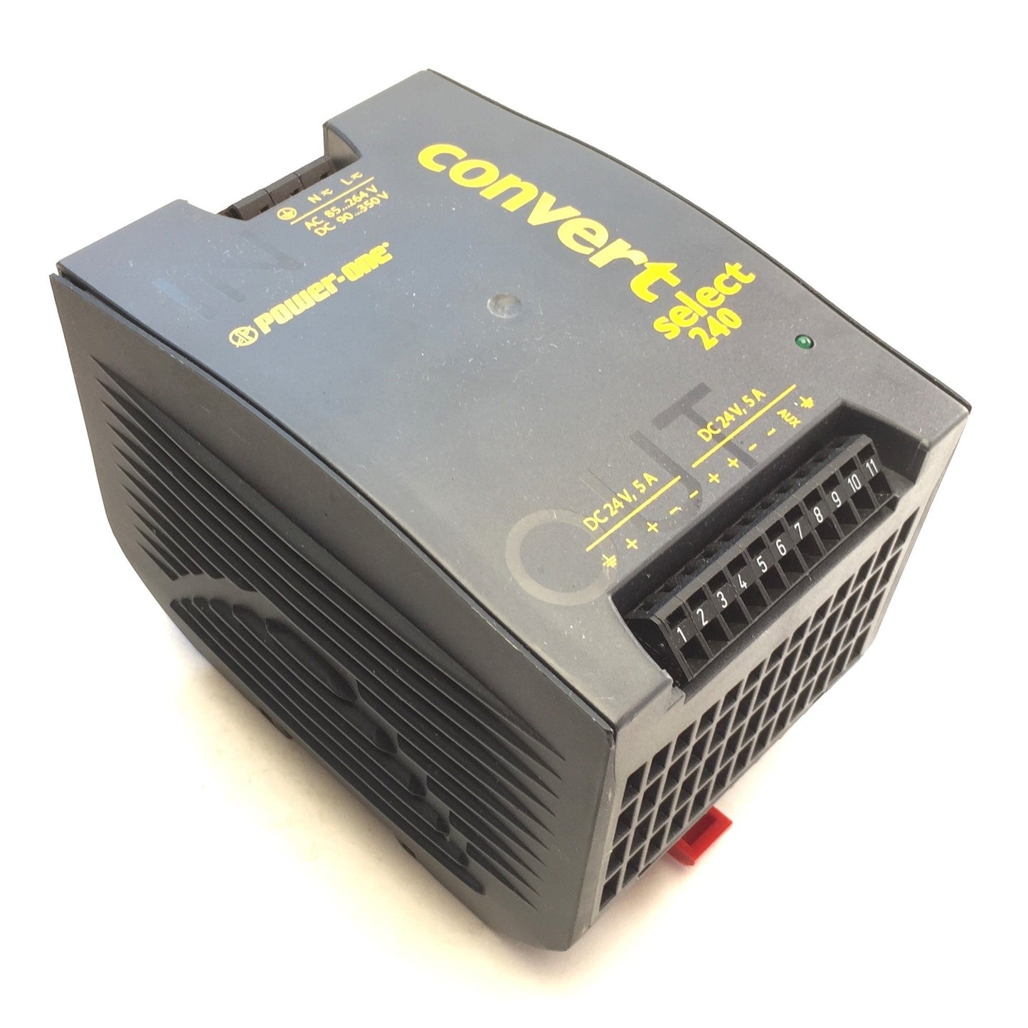 Used Power One LWN2663-6 Supply Converter, 100-240VAC/90-350VDC In, (2x) 24VDC 5A Out