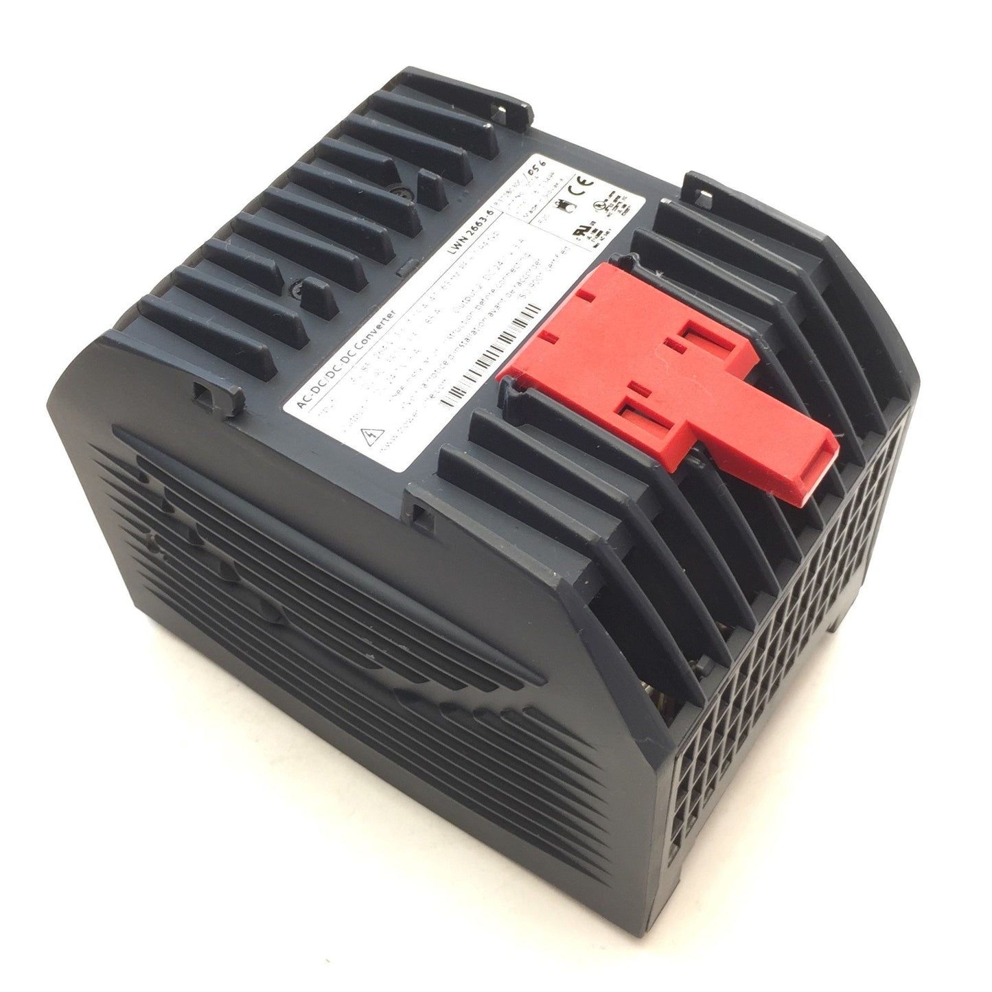 Used Power One LWN2663-6 Supply Converter, 100-240VAC/90-350VDC In, (2x) 24VDC 5A Out