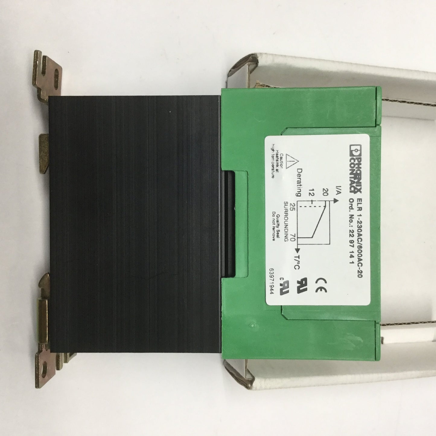 New – Open box Phoenix ELR 1-230AC/600AC-20 Solid-State Contactor 230VAC 1-Phase In, 20A Out