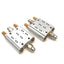 Used Lot of 2 Norgren 2-Station Manifold Plate Base for V14R517AB313A Solenoid Valves
