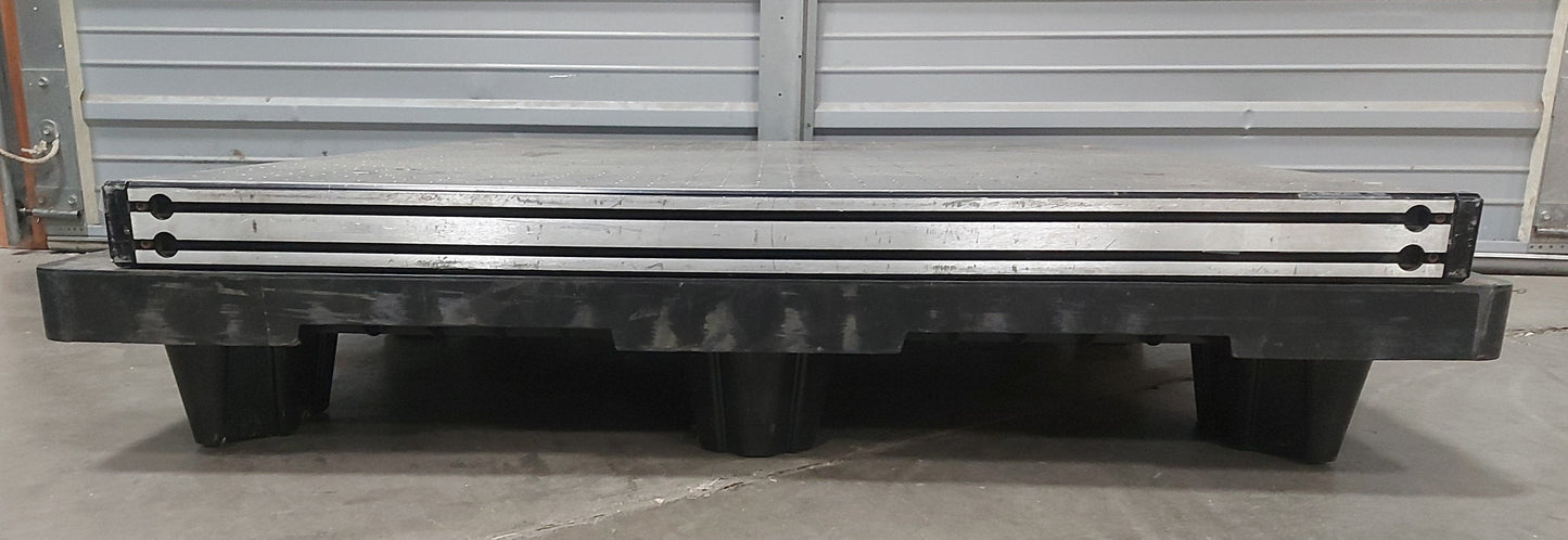 Used Newport VS Series Optical Breadboard, 1564x 1/4-20, 1" C2C, 48 x 36 x 2 5/16"