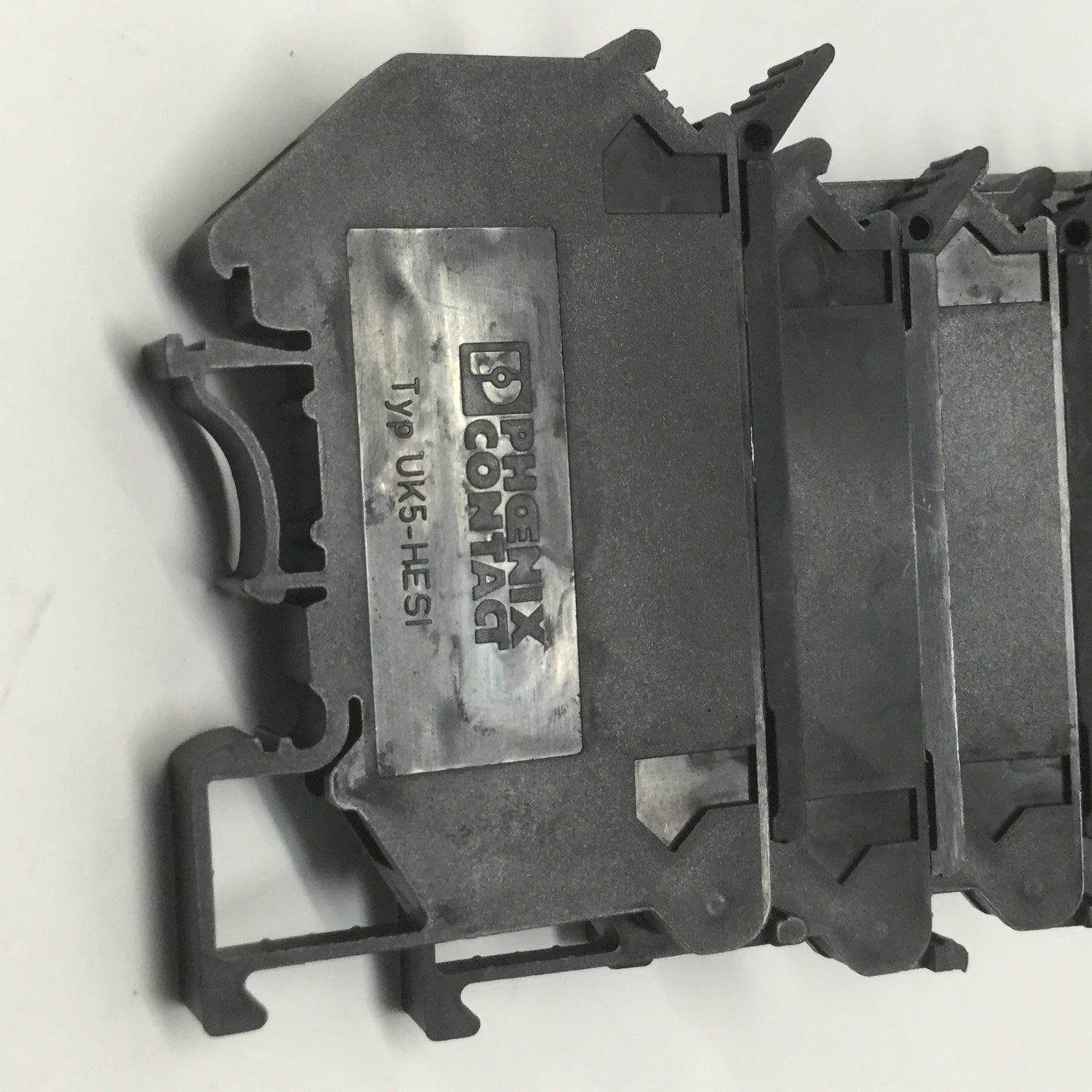 New – Open box Lot of 10 Phoenix Contact UK 5-HESI Fuse Modular Terminal Blocks, 5x20mm, 6.3A