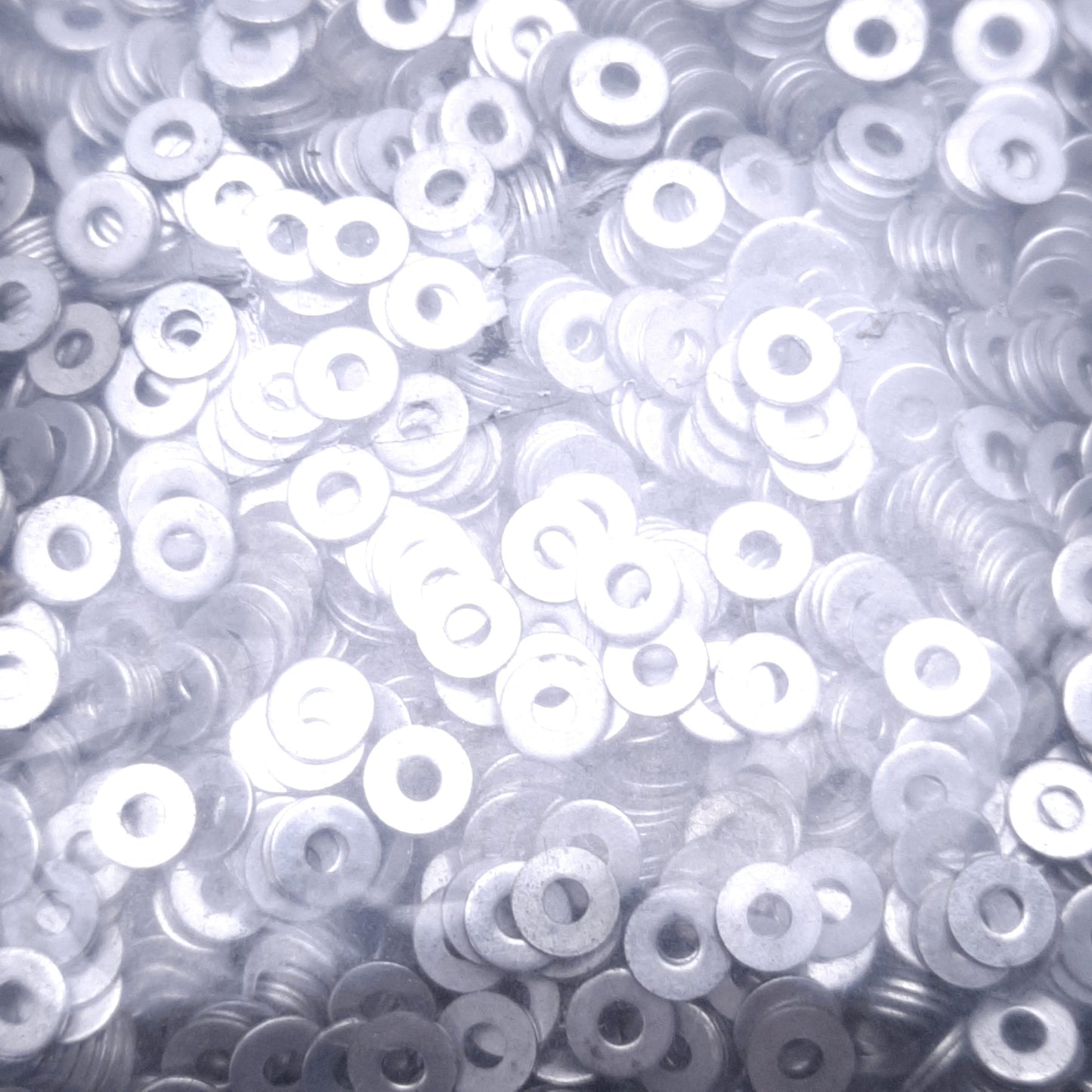 New – Open box Fastenal 71001 #2 18-8 Stainless Steel Small OD Flat Washer, 5k Quantity