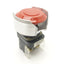 Used Allen Bradley 800T-FXJ6D4 E-Stop Button w/Guard 2x 800T-XD4 Contacts NC 600V 10A