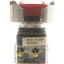 Used Allen Bradley 800T-FXJ6D4 E-Stop Button w/Guard 2x 800T-XD4 Contacts NC 600V 10A