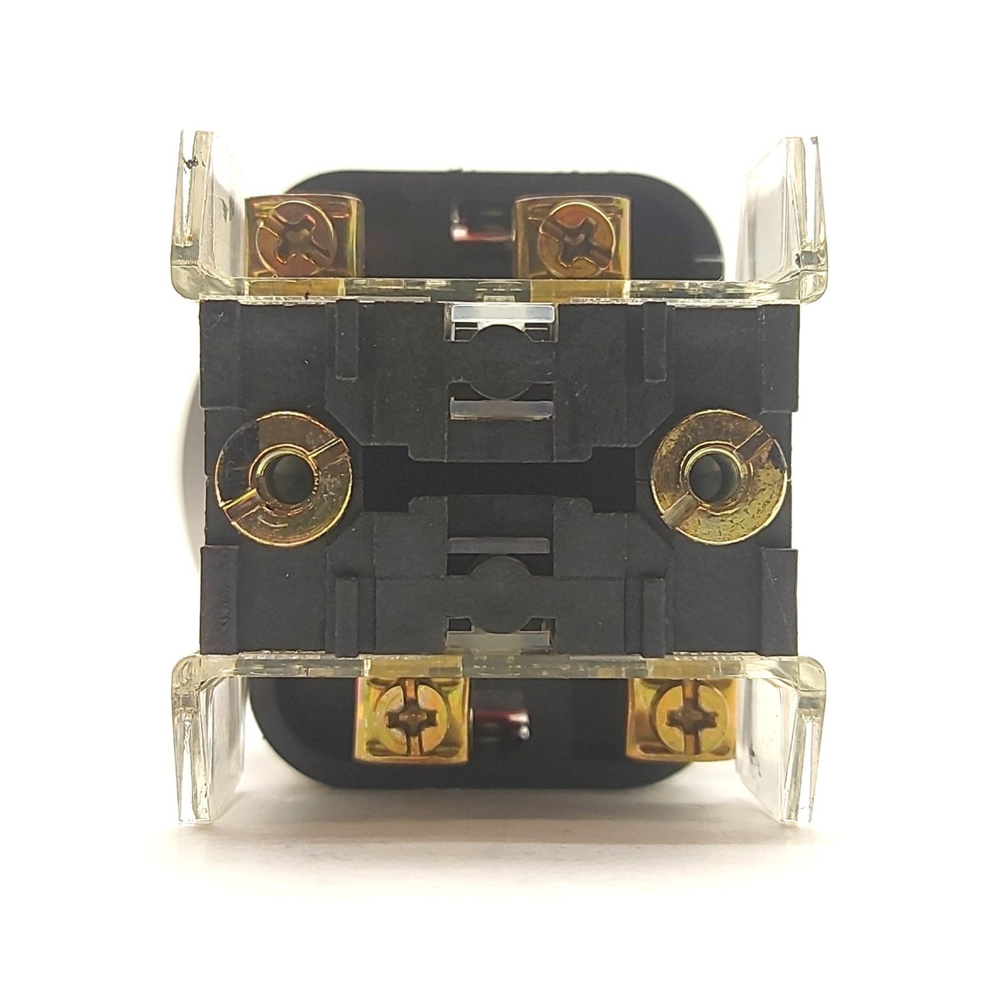 Used Allen Bradley 800T-FXJ6A5 E-Stop Button w/Guard 2x 800T-XD4 Contacts NC 600V 10A