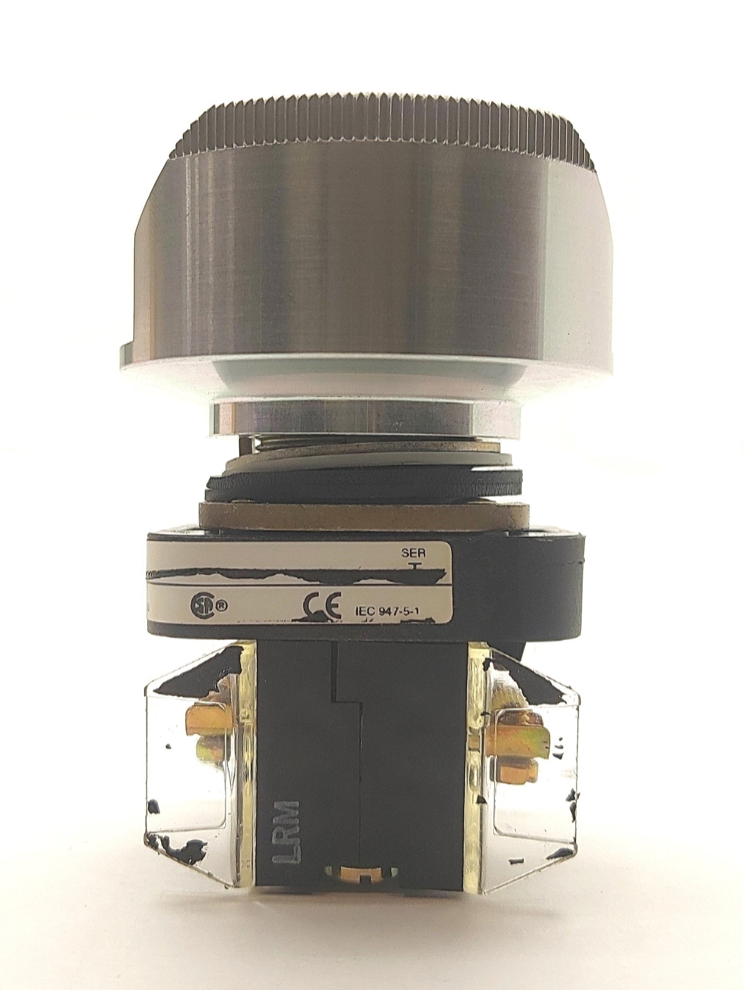 Used Allen Bradley 800T-FX D4 E-Stop Button w/Guard 2x 800T-XD4 Contacts NC 600V 10A