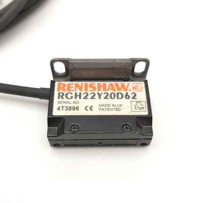 Used Renishaw RGH22Y20D62 Linear Encoder Readhead 5VDC Resolution: 0.1æm, IP50