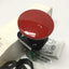 New – Open box Allen Bradley 800H-DR6JD2P Jumbo Red Mushroom Momentary Pushbutton Switch, 1NC