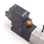 Used SMC VJ324M Solenoid Valve, 2-Position 3-Port, 24VDC, 0.15-0.7MPa, Screws/Gasket