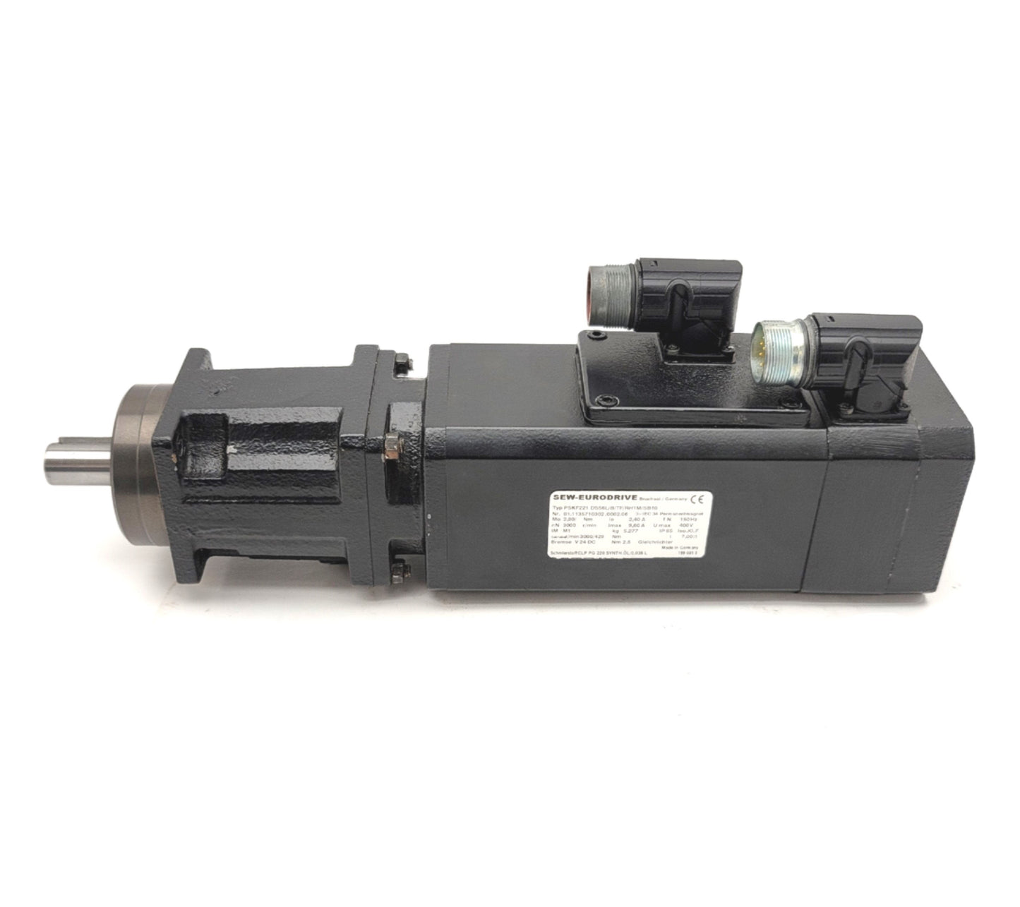 Used SEW-Eurodrive PSKF221 DS56L/B/TF/RH1M/SB10 Servo Gearmotor 2.0Nm, 400V, 3000RPM