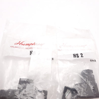 New Lot of 2 Humphrey HS 2 DIN Connector Receptacle Socket, 9mm Micro Mini DIN