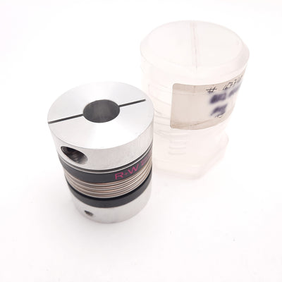 New R+W BK2 Metal Bellows Coupling, ID: 19mm, Torque: 30Nm, 69mm x 55mm Diameter